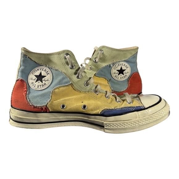 Converse Chuck Taylor 70 High Crafted Patchwork Men’s Size 12 Sneakers